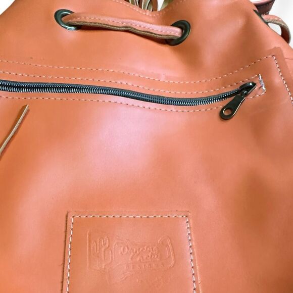 DANCING CACTUS DESIGNS Western Cowhide Fringe Shoulder Bag – Multicolor Leather - Picture 4 of 6